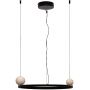 MaxLight Solaris P0613 lampa wisząca 1x35 W czarna zdj.1