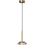 MaxLight Lunaris P0649 lampa wisząca 1x6 W złota zdj.1