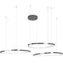 MaxLight Cayenne P0663D lampa wisząca 1x130 W czarna zdj.1