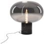 MaxLight Moonstone T0057 lampa stołowa 1x7 W czarna-przydymiona zdj.1