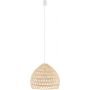 Nowodvorski Lighting Boho 11152 lampa wisząca 1x25 W biała-drewno zdj.1