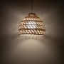 Nowodvorski Lighting Boho 11150 lampa wisząca 1x25 W biała-drewno zdj.4