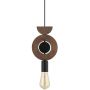 Nowodvorski Lighting Drops Wood 11176 lampa wisząca 1x25 W czarna-drewno zdj.3