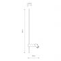 Nowodvorski Lighting Easy LED Left 11425 kinkiet x W czarny zdj.2