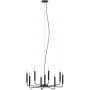 Nowodvorski Lighting Orto 11460 lampa wisząca x10 W czarna zdj.1