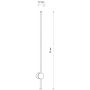 Nowodvorski Lighting Orla 11550 kinkiet 1x20 W czarny zdj.6