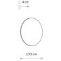 Nowodvorski Lighting Aria 11564 kinkiet 1x6 W czerwony zdj.2