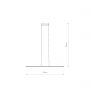 Nowodvorski Lighting Bar Led 11583 lampa wisząca 1x27 W biała zdj.2