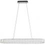 Nowodvorski Lighting Luxora Oval 11707 lampa wisząca 1x40 W przezroczysta zdj.1