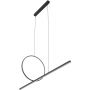 Nowodvorski Lighting Lineo 11879 lampa wisząca 2x39 W biała-czarna zdj.4