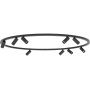 Nowodvorski Lighting Fourty 11950 lampa podsufitowa x10 W czarna zdj.7