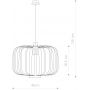 Nowodvorski Lighting Allan 6941 lampa wisząca 1x35 W czarny zdj.2