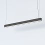 Nowodvorski Lighting Soft LED 7525 lampa wisząca 1x22 W grafitowa zdj.3