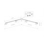 Nowodvorski Lighting Mono Corner 7695 lampa podsufitowa x10 W biała zdj.2