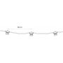 Nowodvorski Lighting Festoon 7872 girlanda zewnętrzna x15 W czarna zdj.2