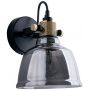 Nowodvorski Lighting Amalfi Smoked 9154 kinkiet 1x25 W srebrny zdj.1