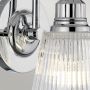 Quintiesse Addison QNADDISON1BATH kinkiet 1x3 W chrom-przezroczysty zdj.4