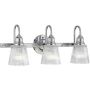 Quintiesse Addison QNADDISON3BATH kinkiet 3x3 W chrom-przezroczysty zdj.1