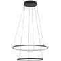 Nowodvorski Lighting Circolo Led 10814 lampa wisząca 2x35 W czarna zdj.1