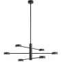 Nowodvorski Lighting Orbit 7946 lampa podsufitowa 6x12 W czarna zdj.1