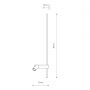 Nowodvorski Lighting Easy LED Right 11426 kinkiet 2x10 W czarny zdj.2