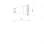 Nowodvorski Lighting Reflector 11598 żarówka led 1x W 3000 K gu10 zdj.2