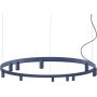 Nowodvorski Fourty Round LED 12286 lampa wisząca x10 W niebieska zdj.1