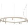 Nowodvorski Fourty Round LED 12287 lampa wisząca x10 W beżowa zdj.1