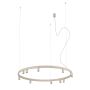 Nowodvorski Fourty Round LED 12287 lampa wisząca x10 W beżowa zdj.4