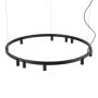 Nowodvorski Fourty Round LED 12288 lampa wisząca x10 W czarna zdj.5