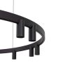 Nowodvorski Fourty Round LED 12288 lampa wisząca x10 W czarna zdj.7