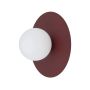 Nowodvorski Saturn M 12441 kinkiet 1x4 W burgund zdj.4