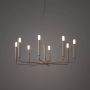 Nowodvorski Orto 12525 lampa wisząca x10 W beżowa zdj.3