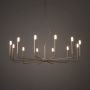 Nowodvorski Orto 12526 lampa wisząca x10 W beżowa zdj.3