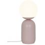 Nordlux Notti 2011035057 lampa stołowa 1x25 W biała-różowa zdj.1