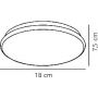 Nordlux Montone 2015156101 lampa podsufitowa 1x5 W biała zdj.2