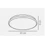 Nordlux Montone 2015176101 lampa podsufitowa 1x8 W biała zdj.2