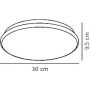 Nordlux Montone 2015196101 lampa podsufitowa 1x10 W biała zdj.2