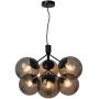 Nordlux Ivona 2112163003 lampa wisząca 6x28 W czarna zdj.1