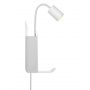 Nordlux Roomi 2112551001 lampka nocna 1x8 W biała zdj.3