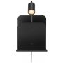 Nordlux Roomi 2112551003 lampka nocna 1x8 W czarna zdj.1