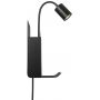Nordlux Roomi 2112551003 lampka nocna 1x8 W czarna zdj.3