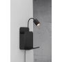 Nordlux Roomi 2112551003 lampka nocna 1x8 W czarna zdj.5