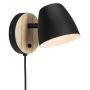 Nordlux Theo 2112631003 kinkiet 1x35 W czarny zdj.1