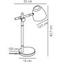 Nordlux Theo 2112645003 lampa biurkowa 1x25 W czarna zdj.2