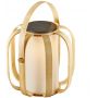 Nordlux Bob 2118085062 lampa solarna stołowa 1x4 W drewno zdj.3