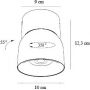 Nordlux Pitcher 2310400101 lampa podsufitowa 1x10 W biała zdj.2