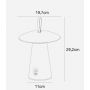 Nordlux Ara to go 2318245003 lampa stołowa zewnęt 1x2 W czarna zdj.2