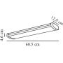 Nordlux Wilmington 2410036101 lampa podsufitowa 1x15 W biała zdj.2