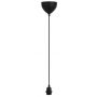 Nordlux Basic 2412013003 lampa wisząca 1x60 W czarna zdj.1